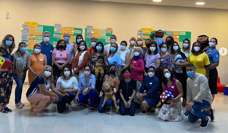 Atividade de formação e planejamento participativo registrada no portfólio